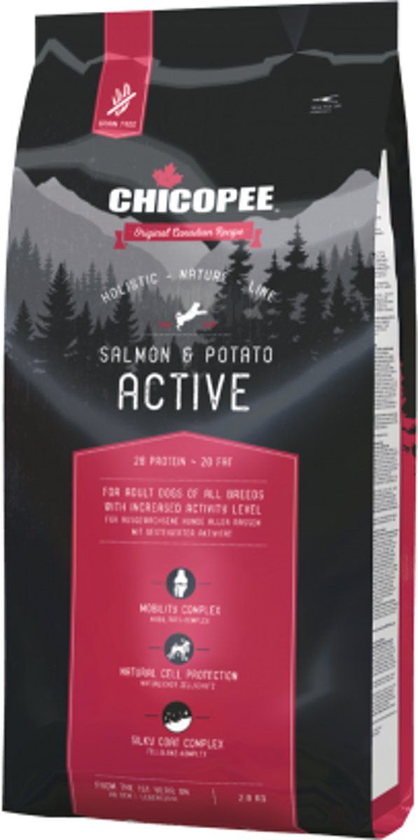 Chicopee HNL Adult Active Salmon & Potato - 12 kg