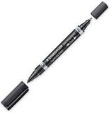 STAEDTLER Lumocolor 348 Permanente markeerstift Zwart (10 Stuks)