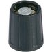 OKW A2513060 A2513060 Draaiknop Met doorgangsklem Zwart (Ø x h) 13.5 mm x 15.5 mm 1 stuk(s) Piece