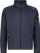 CMP Fleece Jas Heren 2XL Antraciet-Nero Polyester Gevoerd Niet waterafstotend