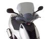 Puig 1501H windscherm City Touring, rookgrijs