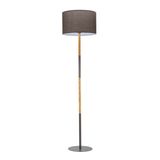 Pauleen 48115 Grand Purity Vloerlamp E27 Grijs/Houtlook