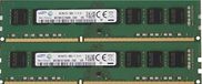 Samsung 16Go (2x 8Go) DDR3 1600L MHz DIMM RAM-geheugen, basse tension, 1,35V, PC12800