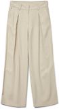 Aware Vero Moda Pure Hoge Taille Broek Beige XS Vrouw