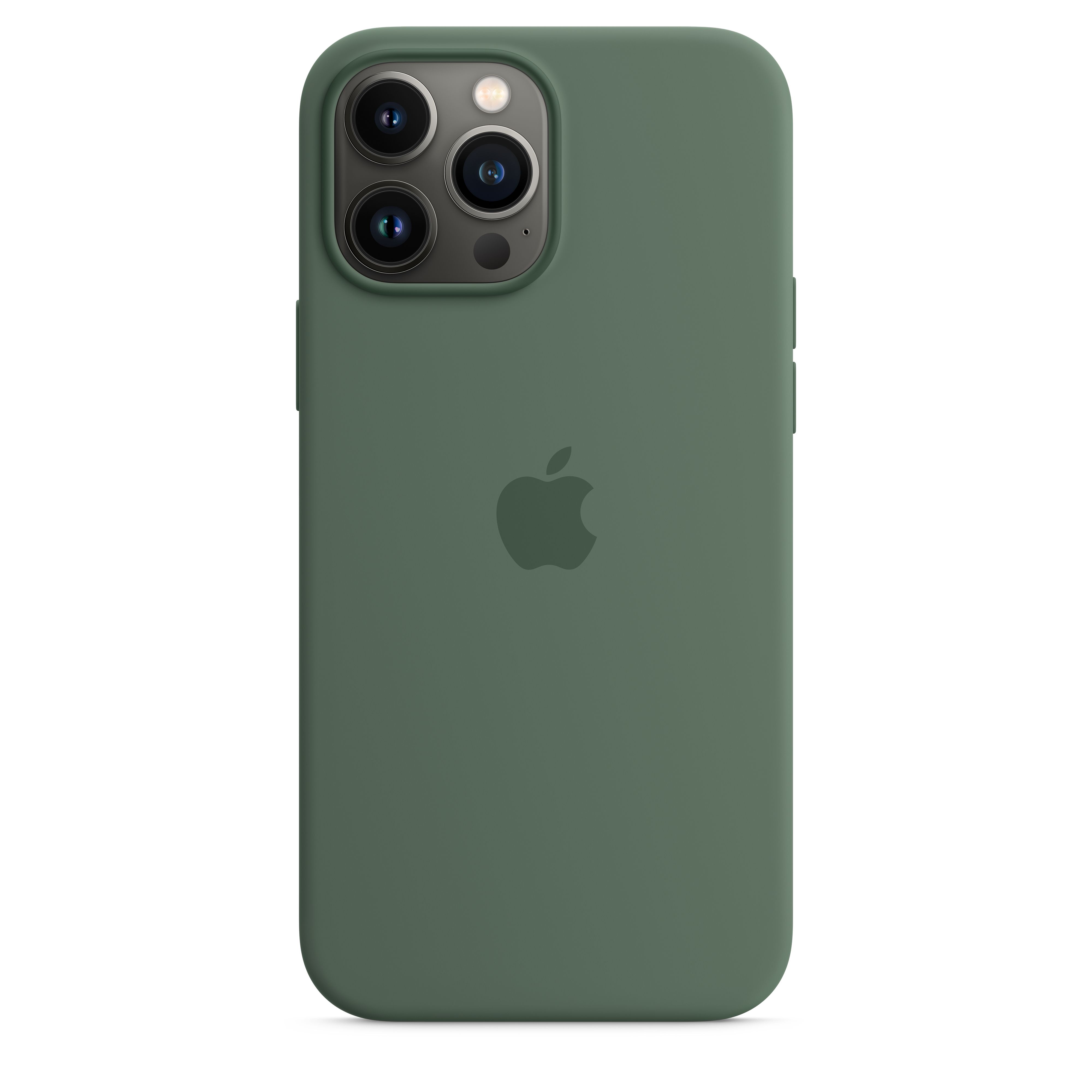 Apple Silicone Case with MagSafe for iPhone 13 Pro Max - Eucalyptus - Green