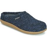 Giesswein Veitsch Pantoffels - Maat 45 - Unisex - Donkerblauw/Beige