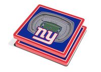 YouTheFan NFL 3D Team StadiumViews 4x4 onderzetters - Set van 2