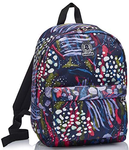 Invicta Benin S rugzak - abstract jong - blauw - school & vrije tijd