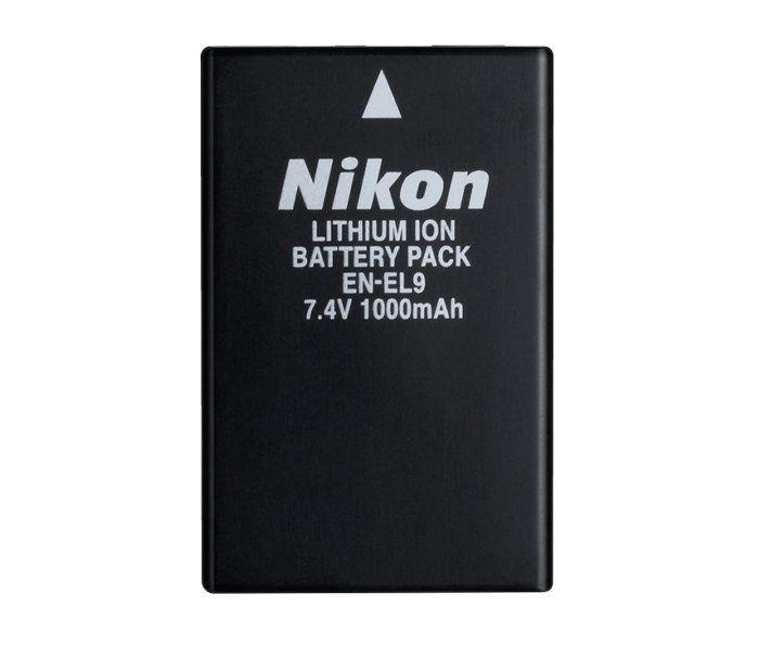 Nikon EN-EL9 Digital Camera Battery Pack - Li-Ion - 1000 mAh - 7,4 volt