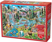 Cobble Hill Puzzle DoodleTown Portage Pandemonium 1000 pièces