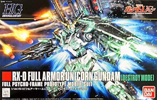 Bandai Hobby HGUC #178 Full Armor Eenhoorn Gundam Model Kit (1/144 Schaal) (BAN189487)