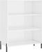 vidaXL Schappenkast 69,5x32,5x90 cm bewerkt hout hoogglans wit