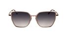 Lacoste L6062S Transparent blush 56/15/145 Vrouw Zonnebrillen