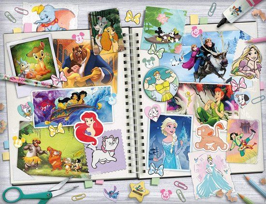 Nathan Puzzel Scrapbooking Disney Classic - 2000 stukjes