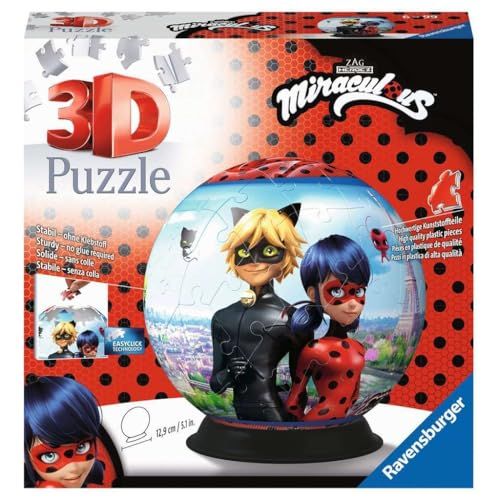 Ravensburger Miraculous Tales of Ladybug & Cat Noir 3D-puzzel