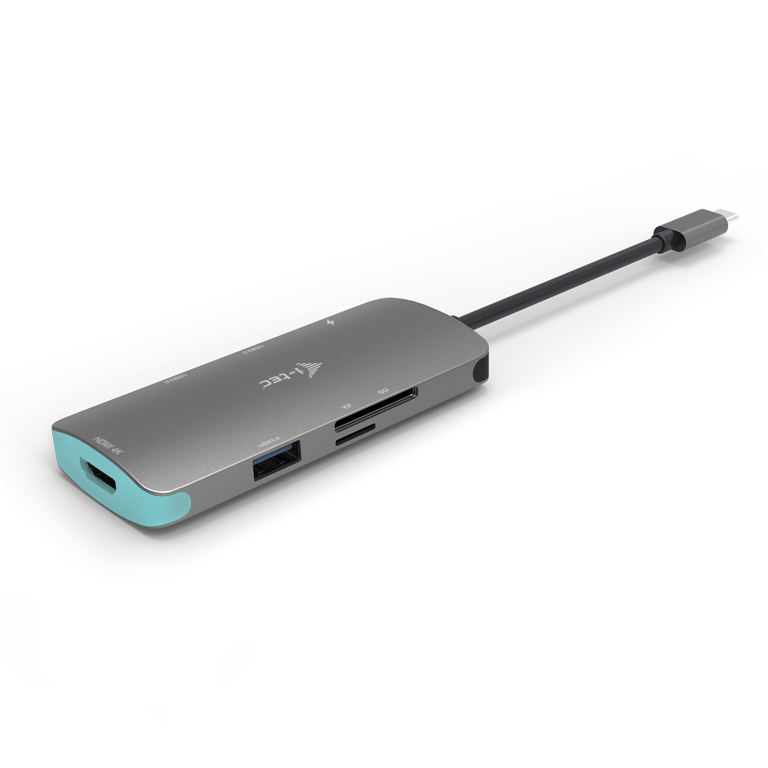 - Metal USB-C Nano dockingstation 4K HDMI + Stroomvoorziening 100 W