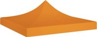 vidaXL Toit de chapiteau 270 g/m² 2x2 m Orange