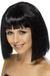 Smiffys Coquette Wig Zwart Halflang Steil Polyester Vrouwen Ja