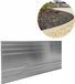 Bordure de jardin en aluminium ultra solide Hauteur : 10-14-24 cm, Longueur : 1-30 m