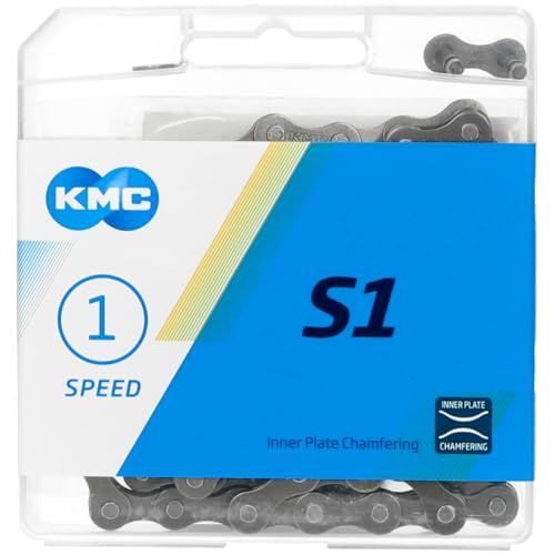KMC S1 Single Speed Chain, Bruin, Breed (1/8")