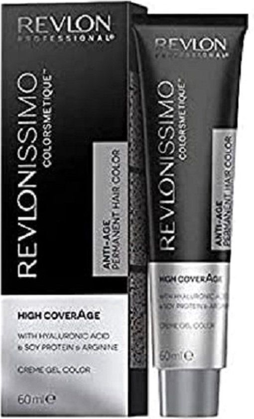 Revlon - Haarverf - Revlonissimo High Coverage - 60ML - 4 Medium Brown / Mittelbraun