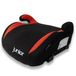 PETEX Autostoelverhoger met Isofix - Max Plus, i-Size ECE R129, ca. 7 tot 12 jaar, voor lichaamslengte van 125 tot 150 cm, zitverhoging, rood