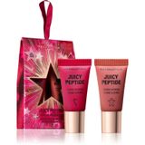 Revolution Juicy Peptide Mini Lip Balm Gift Set, Limited Edition feestelijke smaken Candy Cane & Gingerbread, verrijkt met peptiden, veganistisch en niet getest op dieren