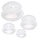 Coupes en silicone - 4 pièces - Anti-cellulite - Massage corporel - Soutien fitness - Soulagement de la douleur - Produit de soins intimes - Ventouses