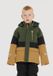 ZIGZAG Skijacke Taylora Donkergroen-gemêleerd Unisex 128