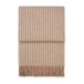 Elvang Denmark Plaid Rayures 130x200 cm Camel