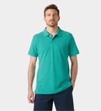 Helly Hansen Hudson Korte Mouw Poloshirt Dark Mint L Man