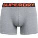 Superdry BOXER DOUBLE PACK Heren Onderbroek - Zwart/ Groen - Maat S