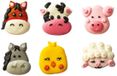 Decora 0500298 6 stuks boerderijdierdecoraties