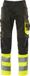 Mascot Safe Supreme Broek met kniezakken 15679-860 - Zwart/hi-vis geel - C60