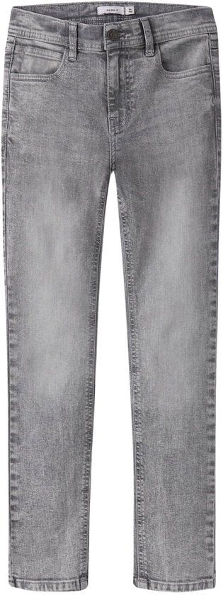Name It Silas Slim Jeans Jongens - Maat 164 - Grijs