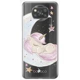 ERT GROUP mobiel telefoonhoesje voor Xiaomi POCOPHONE X3 origineel en officieel erkend Babaco patroon Unicorn 003 optimaal aangepast aan de vorm van de mobiele telefoon, gedeeltelijk bedrukt