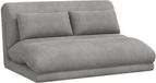 vidaXL Fauteuil réglable Gris clair Velours