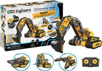 Revell Modelbouwpakket Landbouwvoertuigen - 21304 RC Engineering Werkvoertuig Graafmachine - 4 Bouwopties RC Plastic - 1:27 - Modelbouw