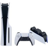Sony PlayStation 5 Slim Disc Edition + Charging Station