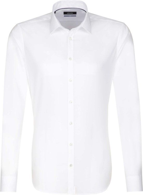 Seidensticker X-Slim overhemd heren wit - Katoen - Maat 36