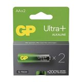 GP Ultra+ Alkaline AA 2 Stuks