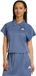 Adidas Sportswear Stadium 3-Stripes Tennis Inspired Jacquard Polo T-Shirt Dames Blauw