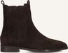 Notre-V 47029 Enkellaarsjes - Enkelboots met rits - Dames - Bruin - Maat 39
