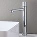 Hudson Reed Lune Mitigeur lavabo haut monotrou moderne - Poignée cannelée – Chromé