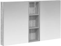 vidaXL Badkamerkastenset 3 st 100 x 10,5 x 60,5 cm Bewerkt hout