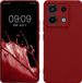 kwmobile telefoonhoesje geschikt voor Xiaomi Redmi Note 13 Pro 5G / Poco X6 5G - Hoesje voor smartphone - Precisie camera uitsnede - In rabarber rood