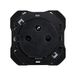 SIMON CLEAN Frans stopcontact Simon 270 zwart mat 20000455-098
