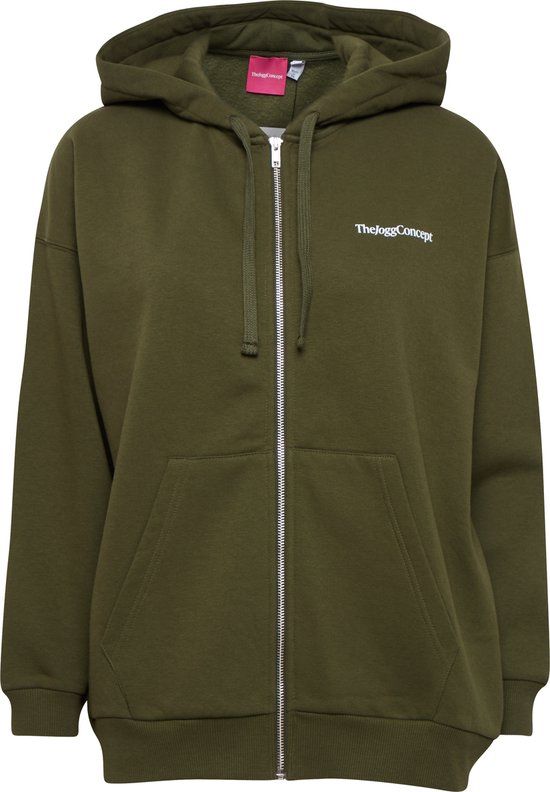 The Jogg Concept JCRAFINE SWEAT CARDIGAN - Women's Vest - Size S - Rifle Green
