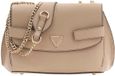 GUESS Serenova Convertible Xbody Flap Bag Pale Mocha Taupe