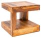 GRADI Table basse GRADI 45 cm en bois de Sheesham massif